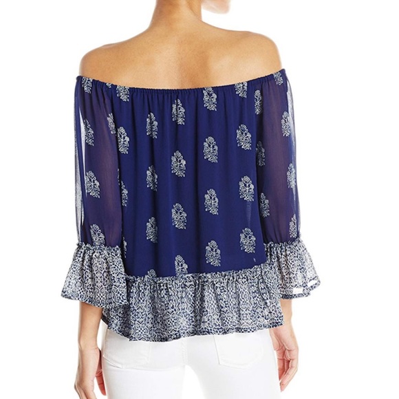 Lucky Brand Off the Shoulder Top - Picture 3 of 6